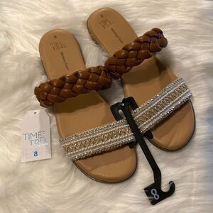 Time & Tru 2 Band Sandal